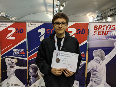 Renzo placed 5th at the British Youth Championships 2019