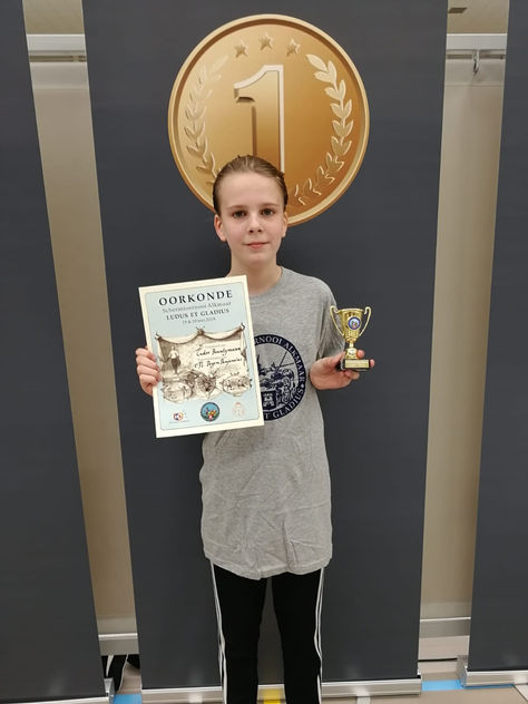 Cador won Toernooi Ludus et Gladius in the Netherland!