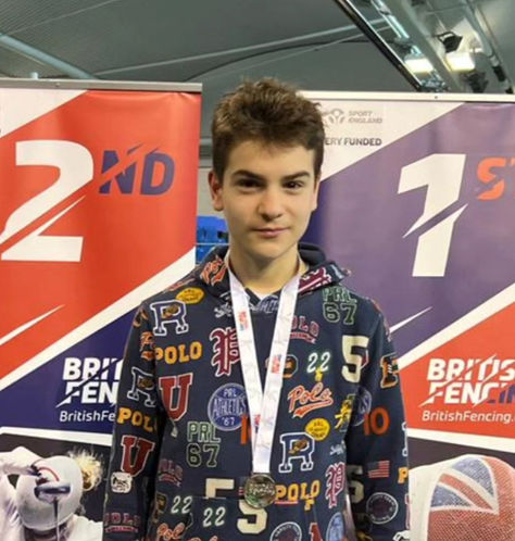 Timur U14 British Youth vice Champiom 2023