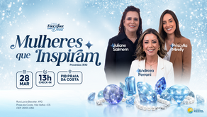 Congresso Face a Face com Deus 2026: “Mulheres que Inspiram”