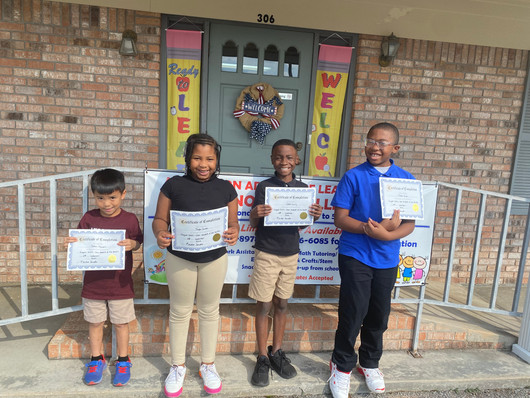 August 2022 Star Students of the Month