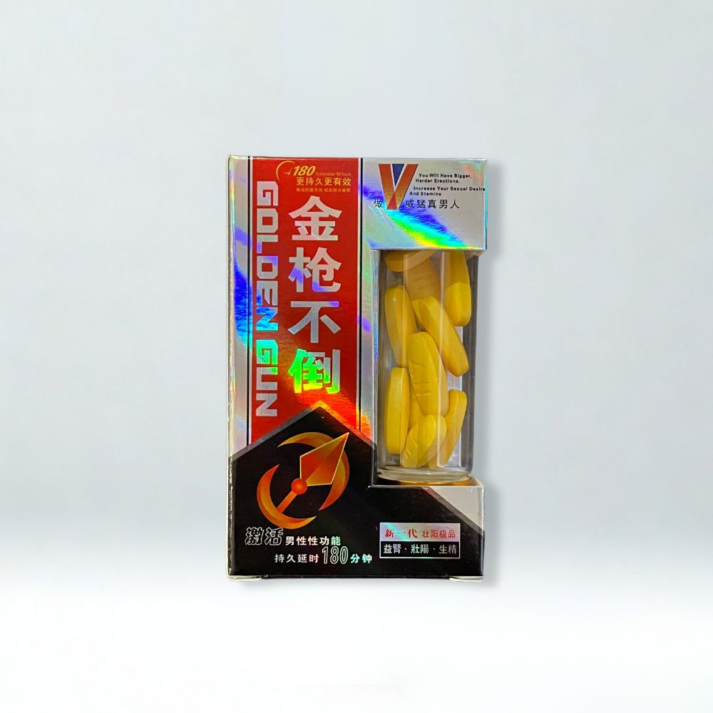 Golden Gun Yellow Erection Pill
