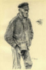 Abb. 9: Arthur Kampf, Studie eines Fischers.