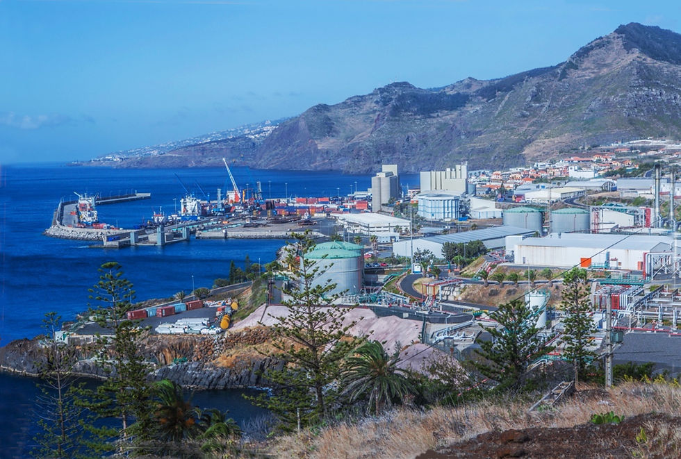 Zona Franca Industrial da Madeira, imagem utilizada num artigo jurídico sobre a substância económica de empresas no CINM.