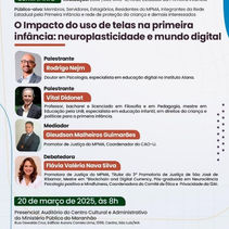 “O Impacto do uso de telas na Primeira Infância”
