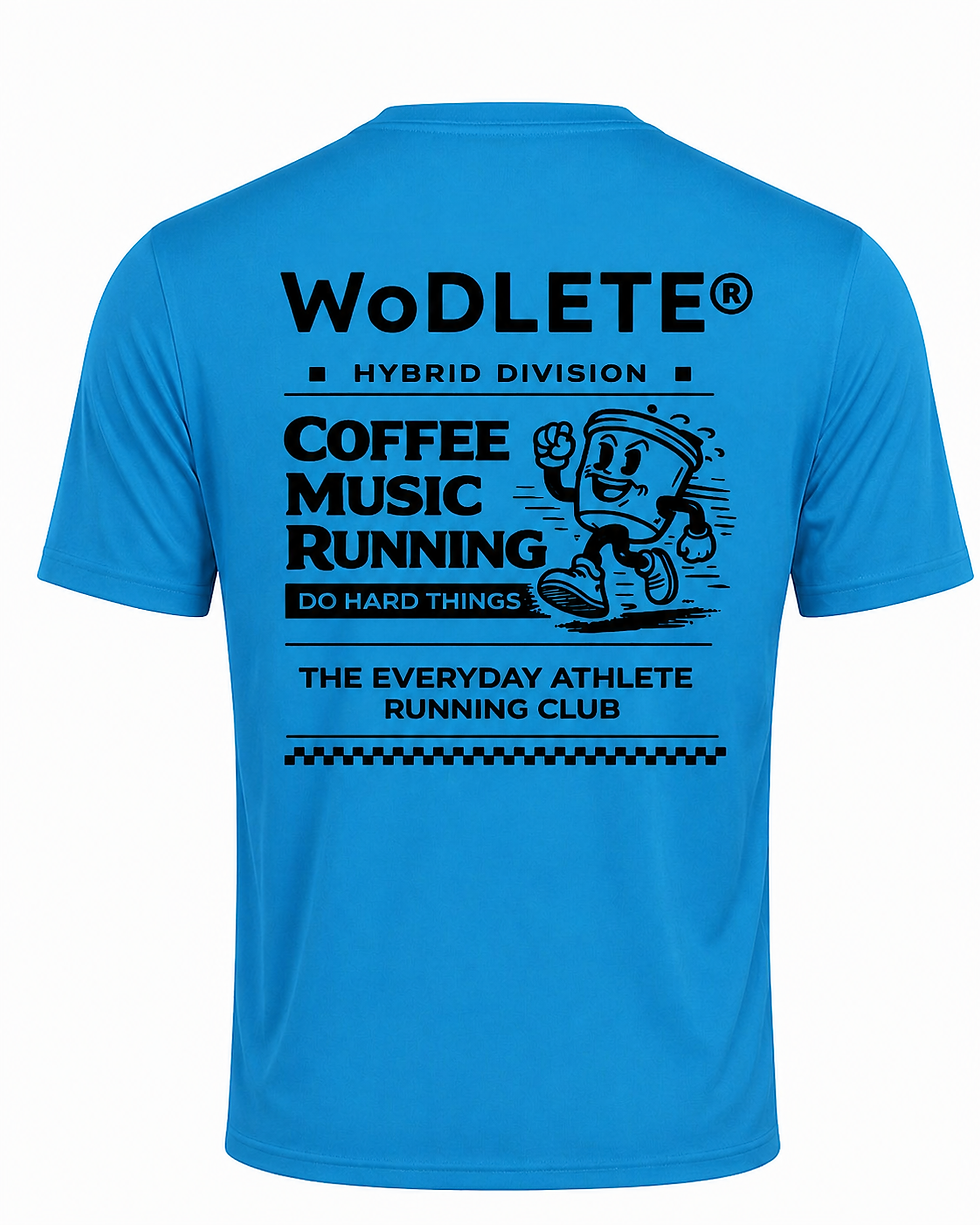 Thumbnail: Coffee, Music, Running Tee by WoDLETE 