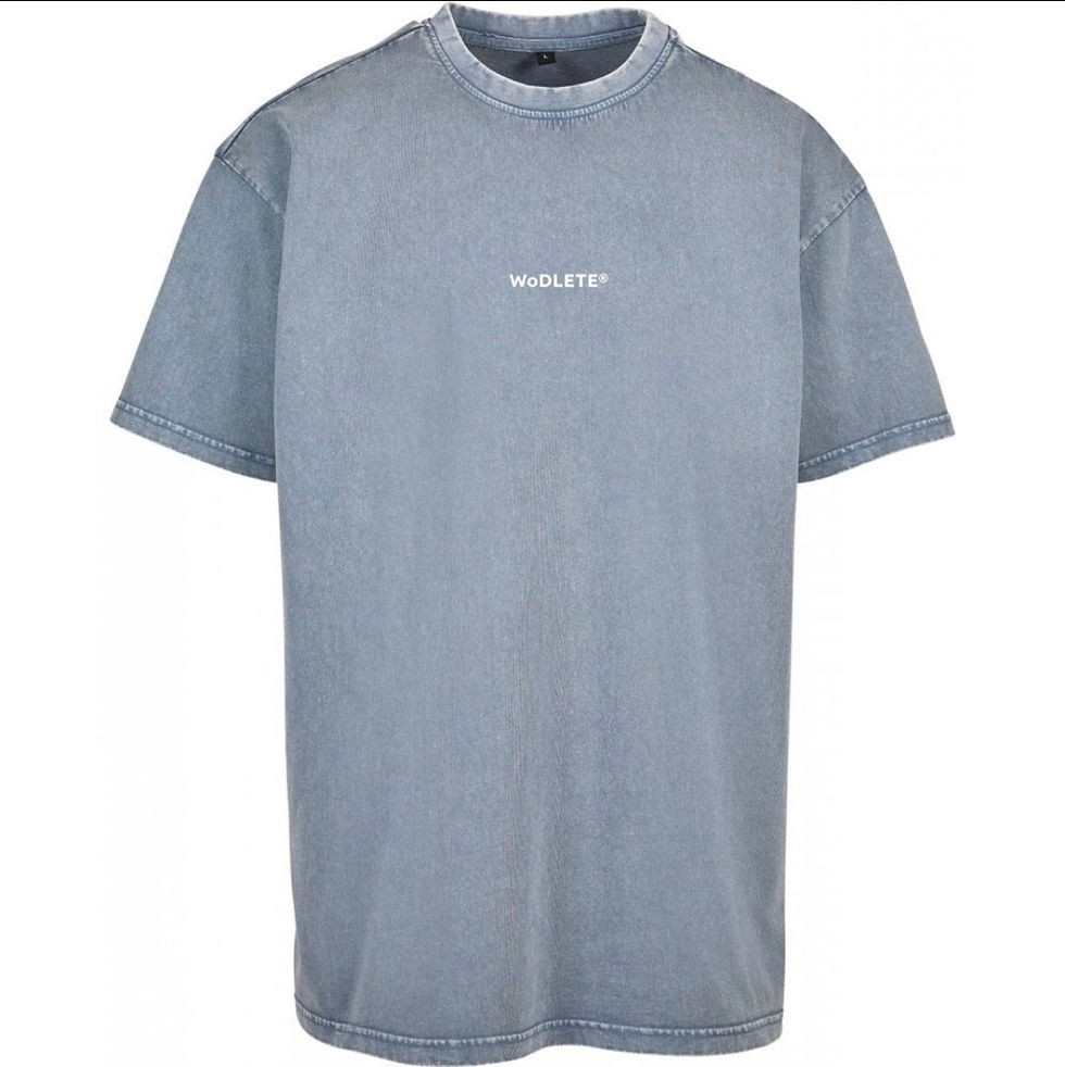 Thumbnail: WoDLETE Washed Oversized Tee