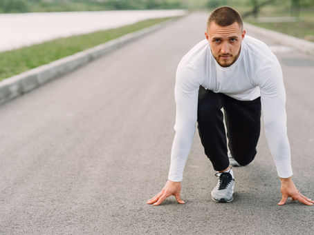 Hybrid athlete preparing for endurance training