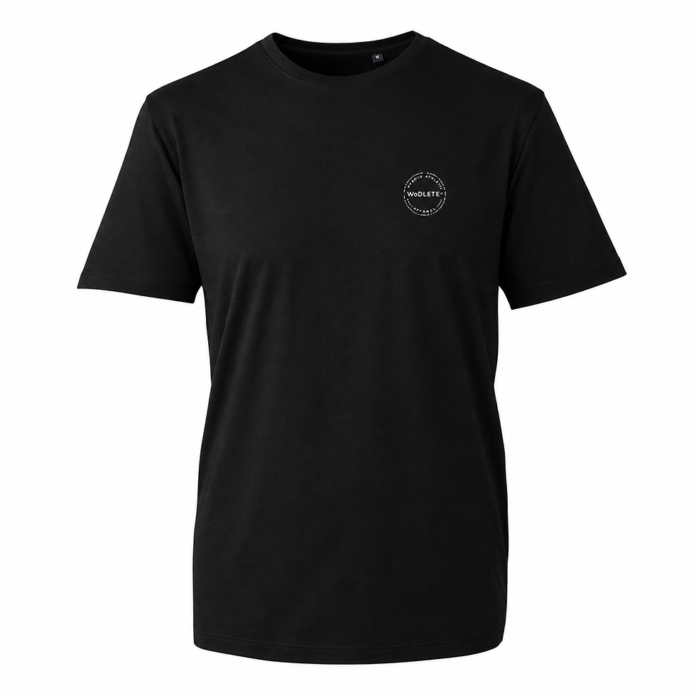 Thumbnail: WoDLETE® Unisex Small Logo Tee