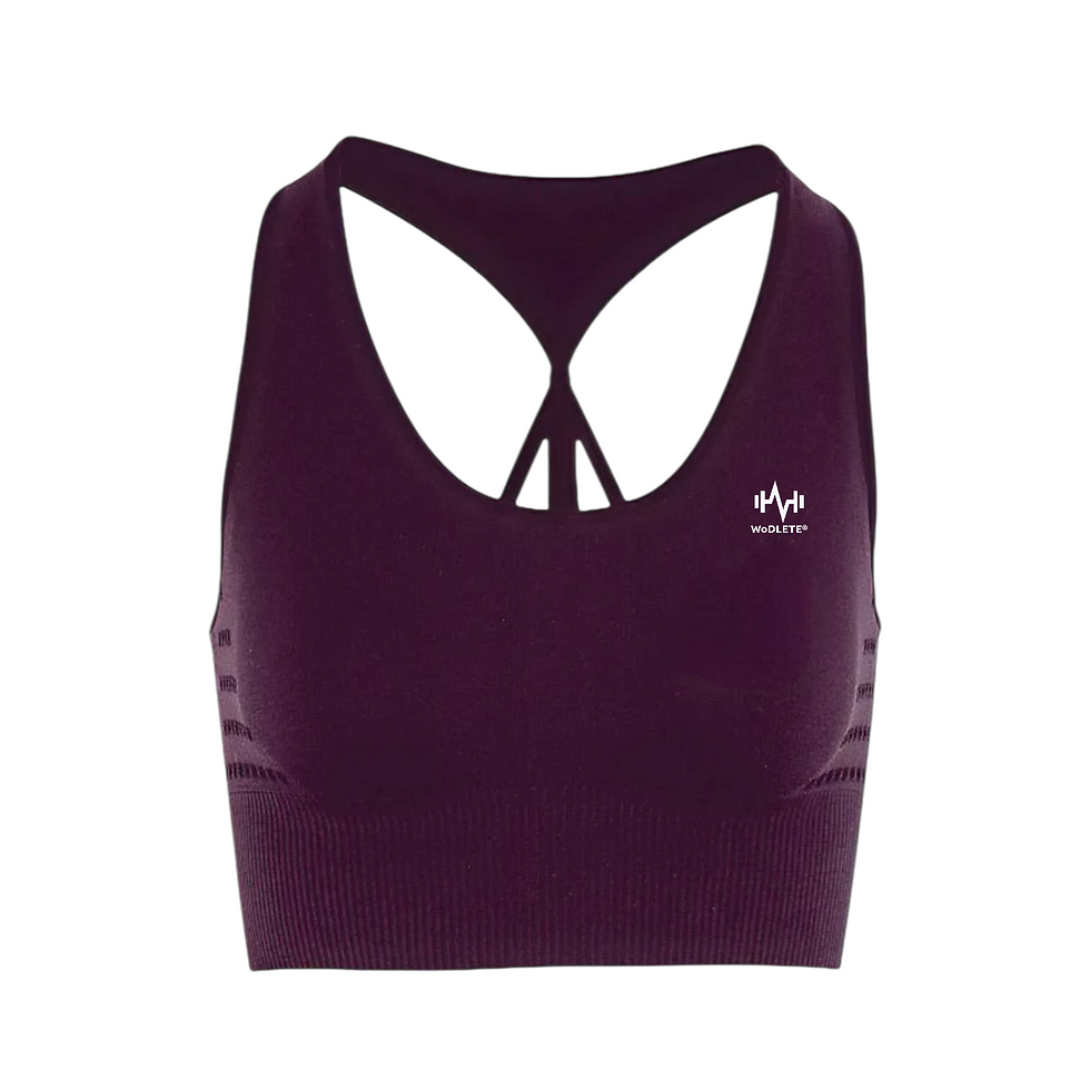 Thumbnail: WoDLETE® Racer Back Sports Bra