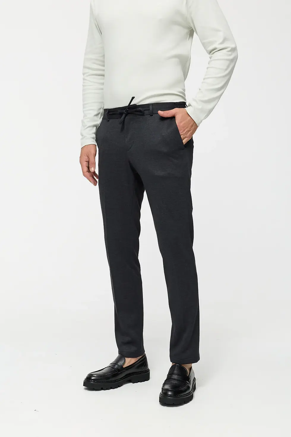 Trousers Zuitable Dispartaflex Antraciet