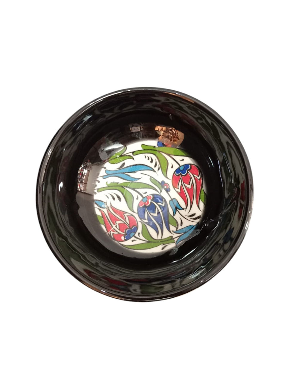 Vasija Cerámica 10cm negra #3