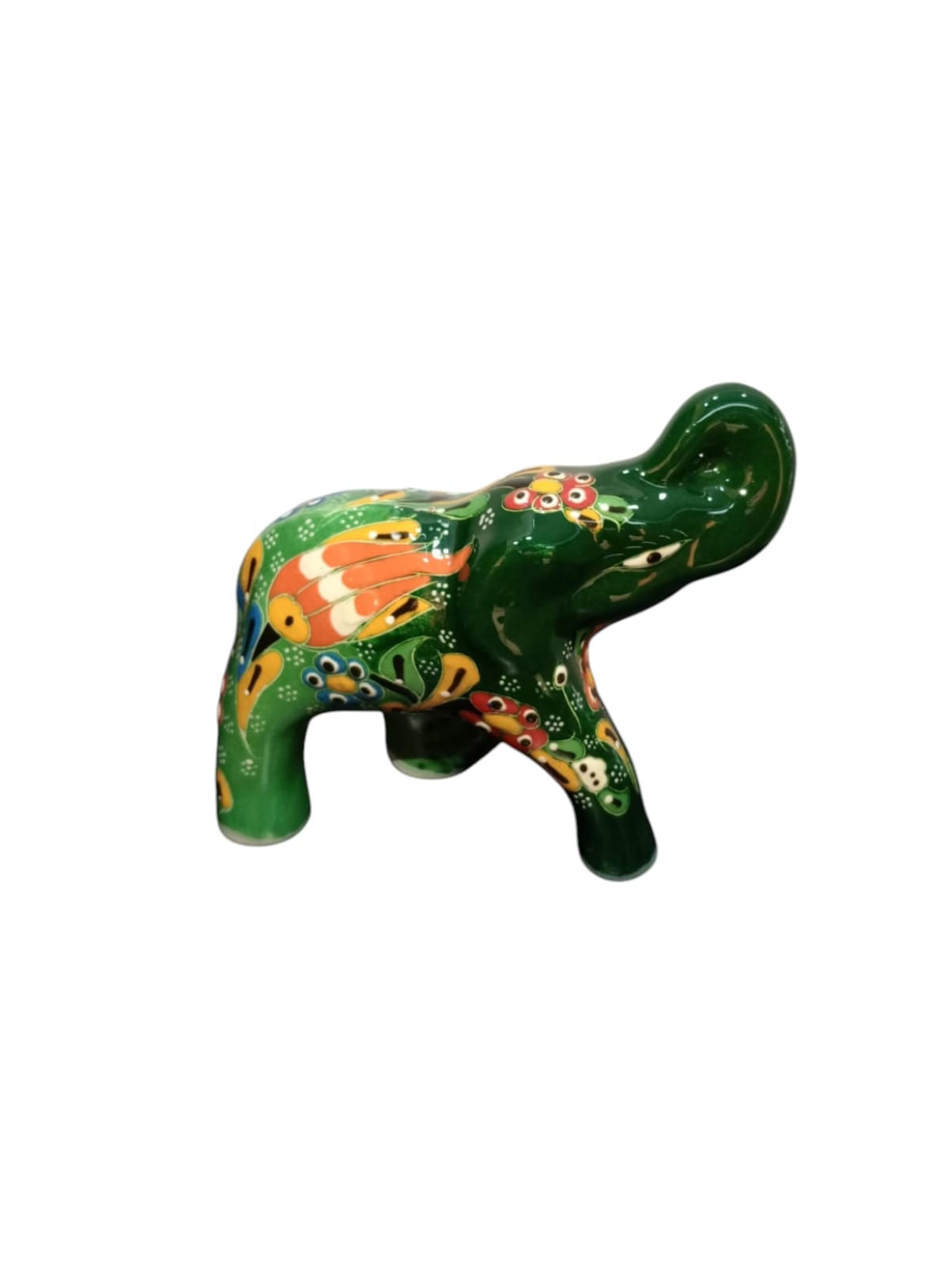 Elefante Cerámica Verde