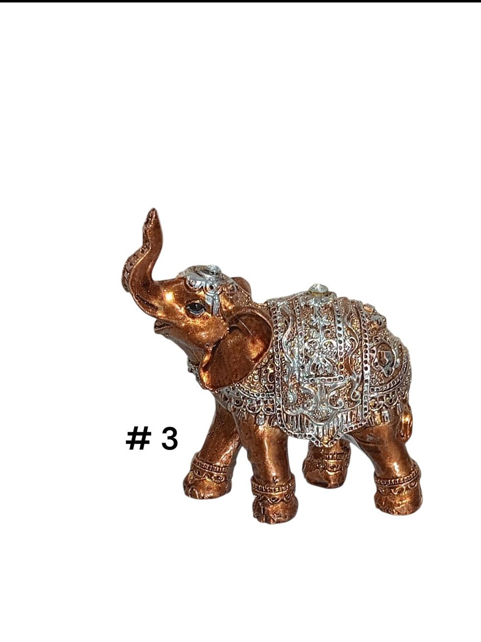 Elefante Resina Café #3