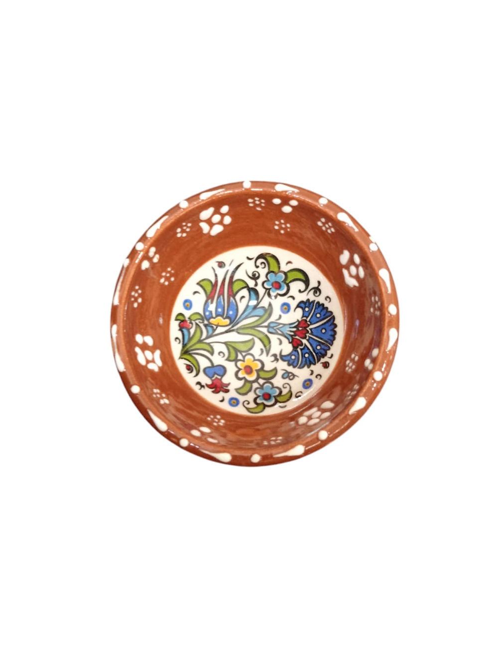 Vasija Cerámica 8cm café claro #2