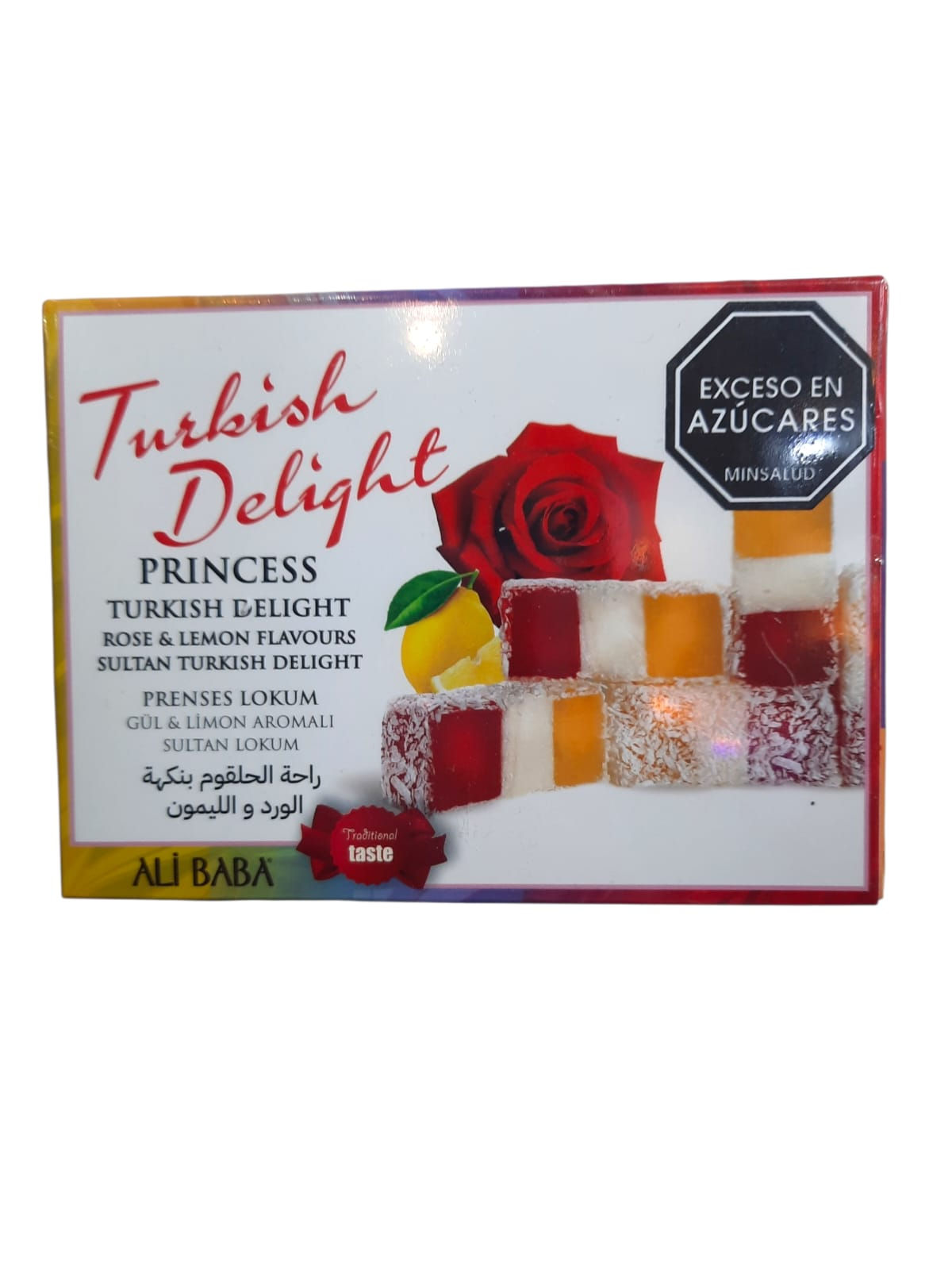 DELICIAS TURCAS Sabor a Rosas y Limón