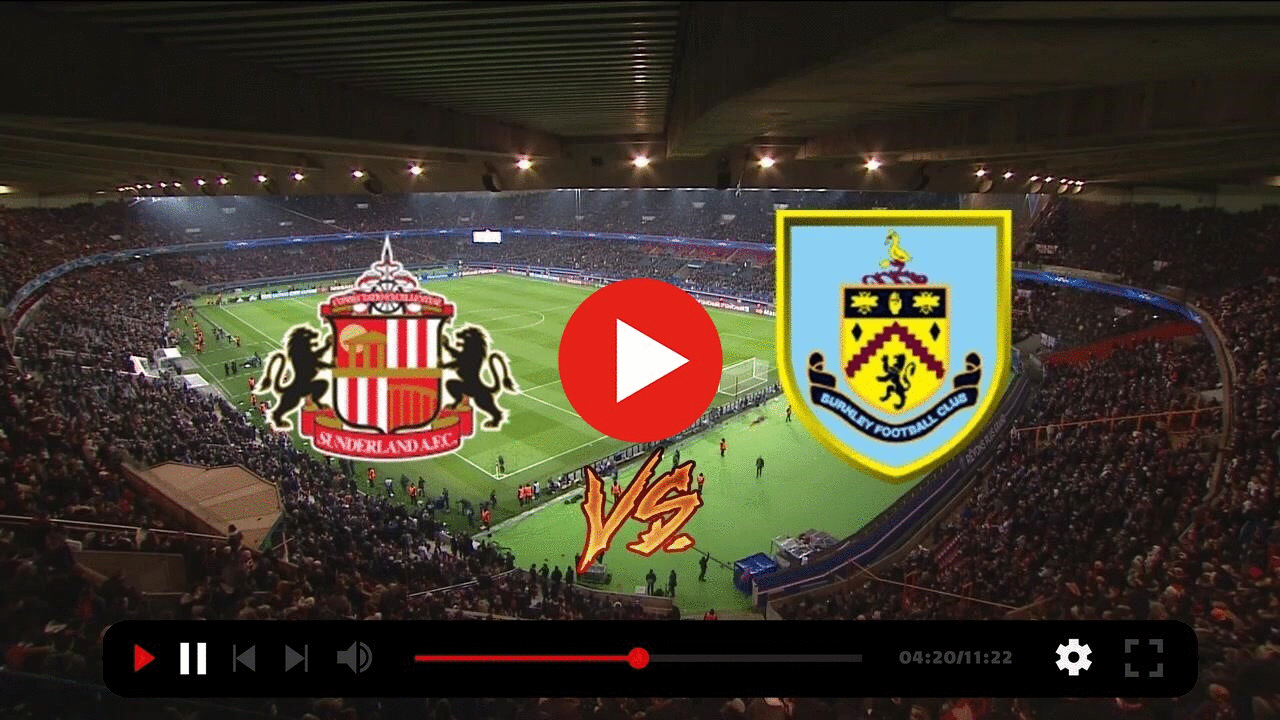 (LIVE TV) Sunderland v Burnley live free 22 October 2022 content media