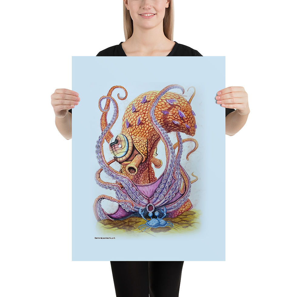 Thumbnail: Octo Butt Lunch Poster