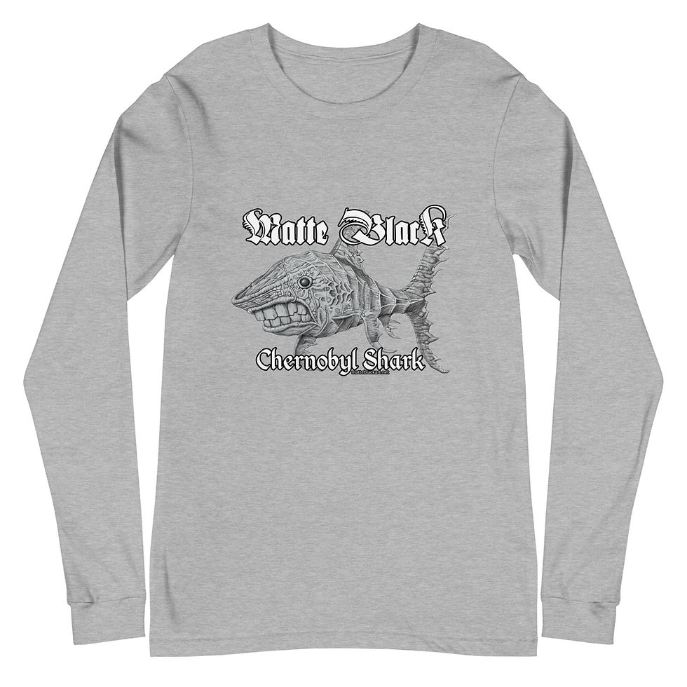Thumbnail: Chernobyl Shark Unisex Long Sleeve Tee
