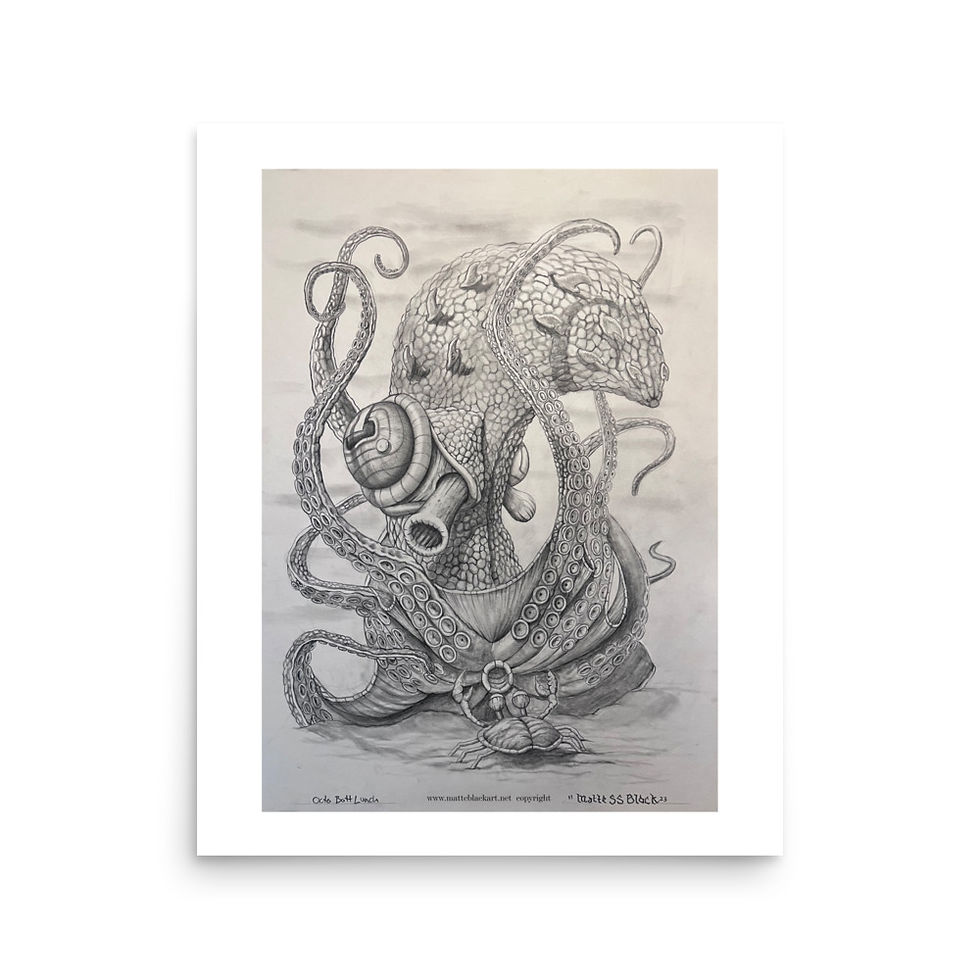 Thumbnail: Octo Butt Lunch Poster