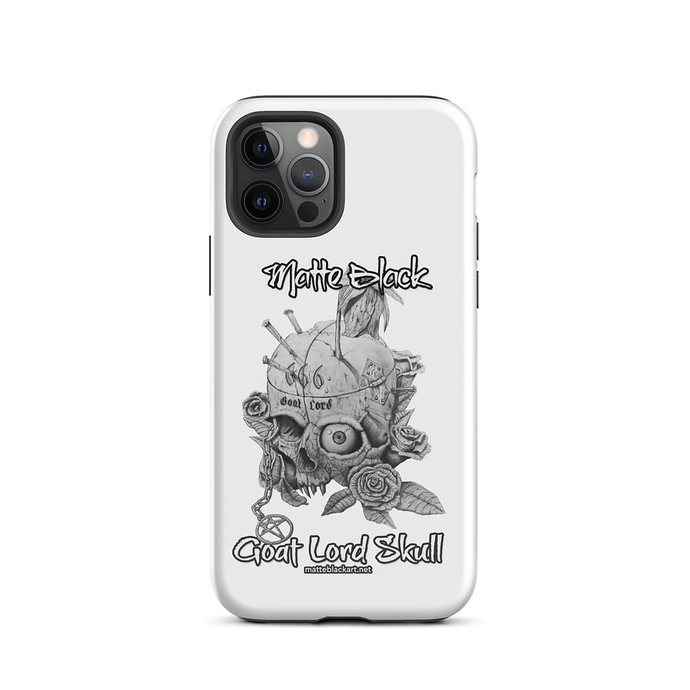 Thumbnail: Goat Lord Skull Tough Case for iPhone®