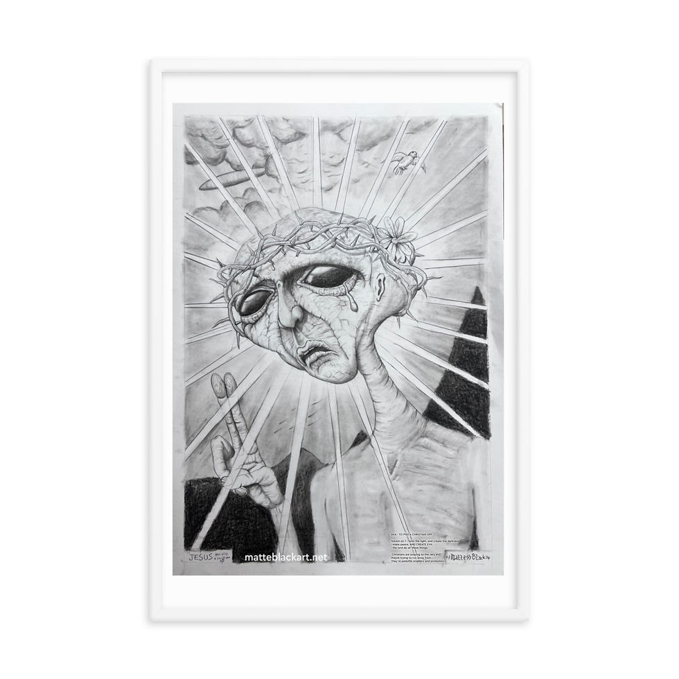 Thumbnail: Jesus Framed poster 
