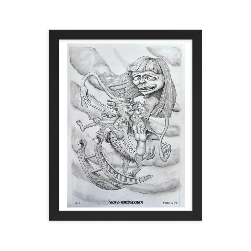 Thumbnail: Charli 2 Framed poster