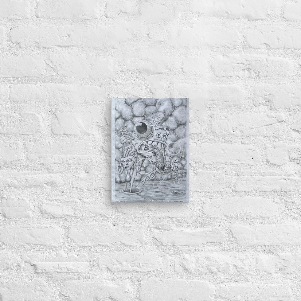 Thumbnail: Reality Escapes Me Canvas