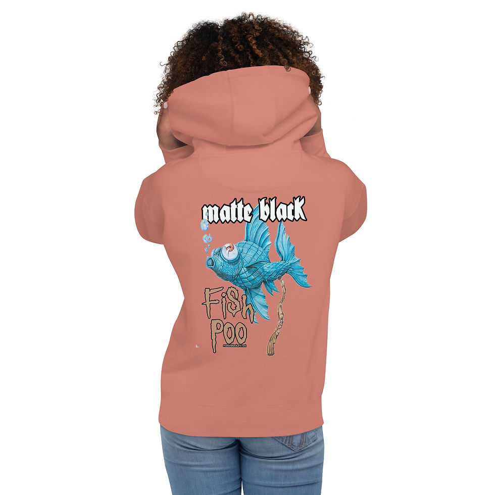 Thumbnail: Fish Poo Colour Unisex Hoodie