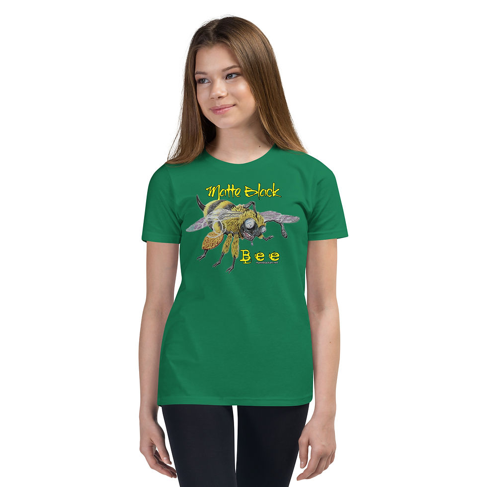 Thumbnail: bee colour Youth Short Sleeve T-Shirt