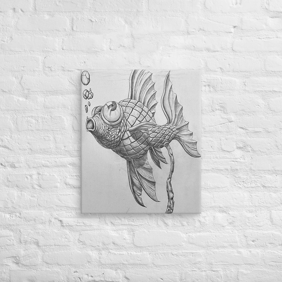 Thumbnail: Fish Poo Canvas 