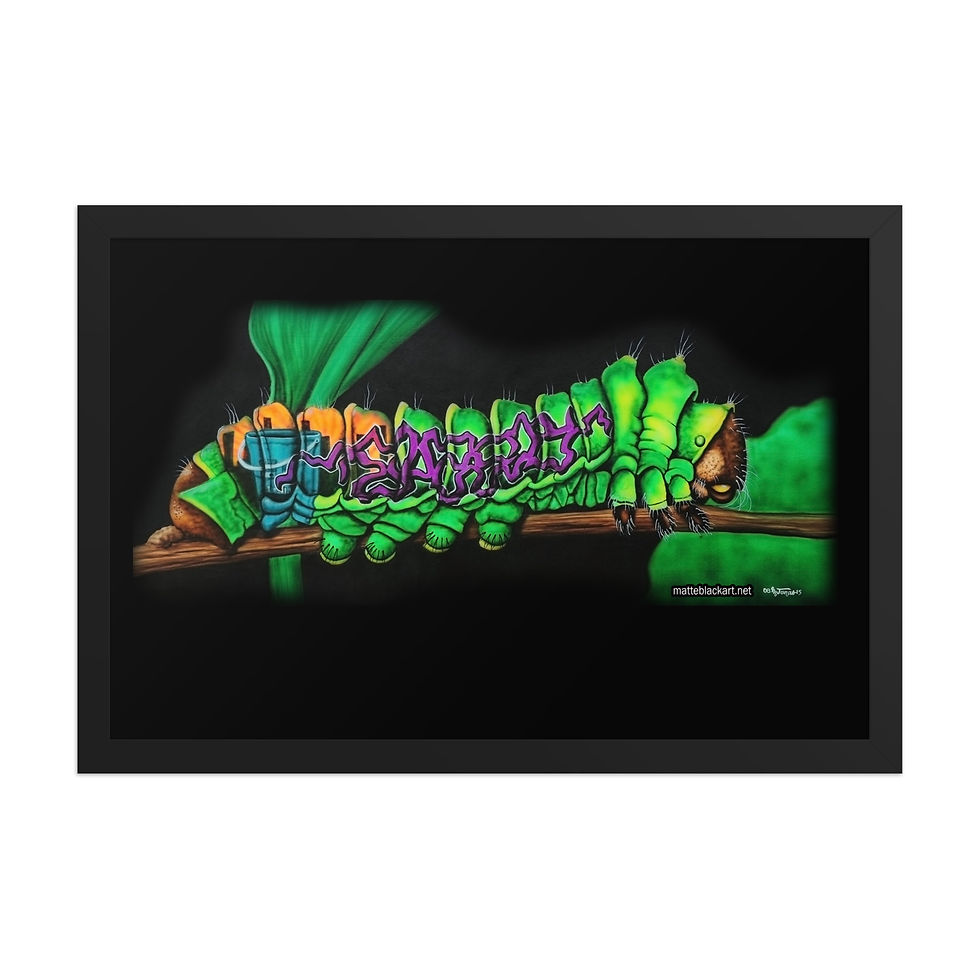 Thumbnail: Calligraffiti Framed poster