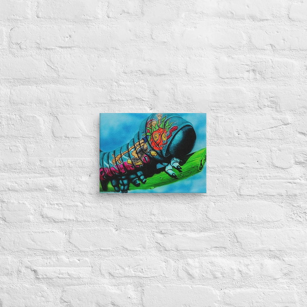 Thumbnail: Pinhead Caterpillar Canvas