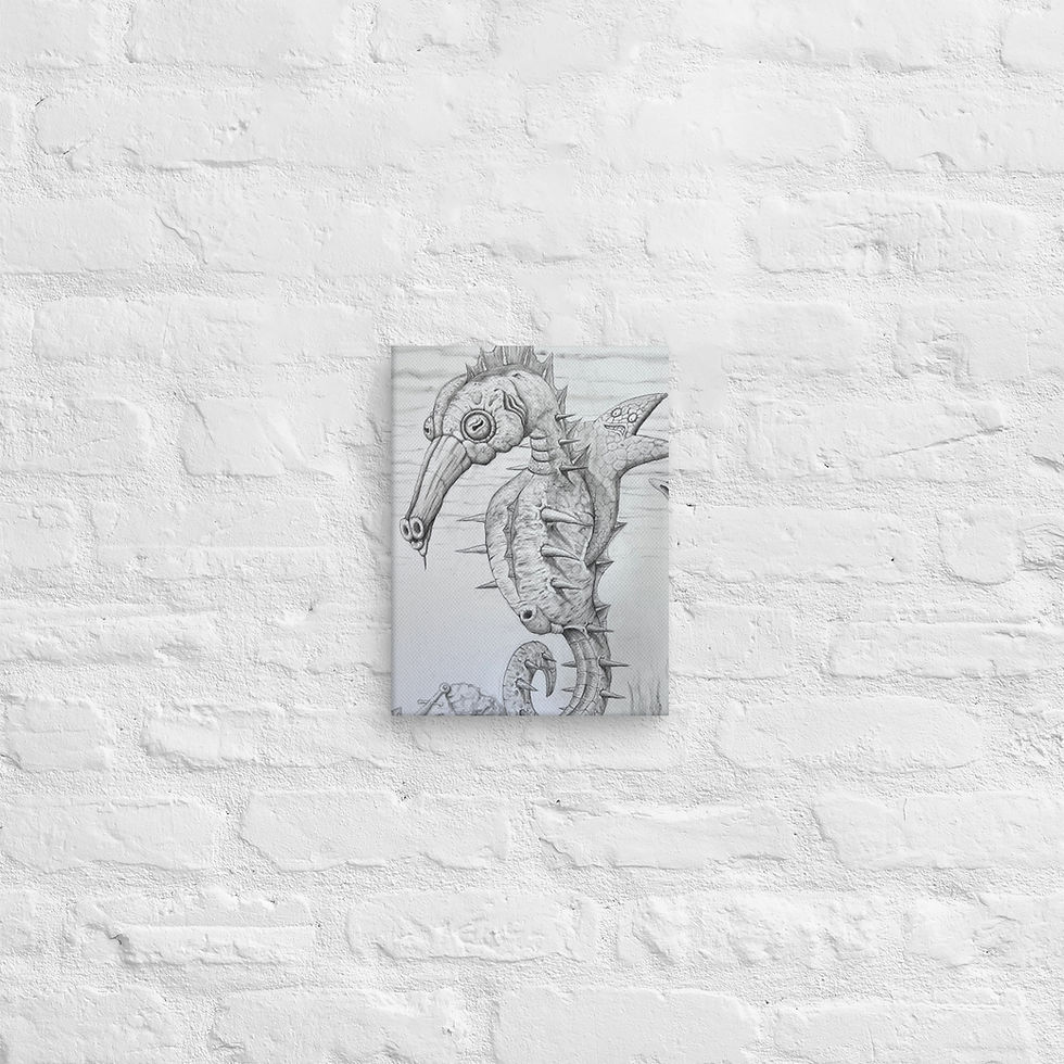 Thumbnail: Seahorse Canvas copy