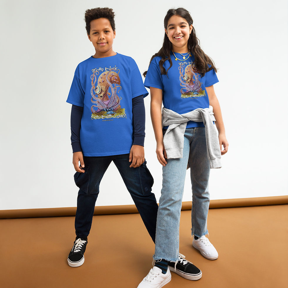 Thumbnail: Octo Butt Lunch Youth classic tee