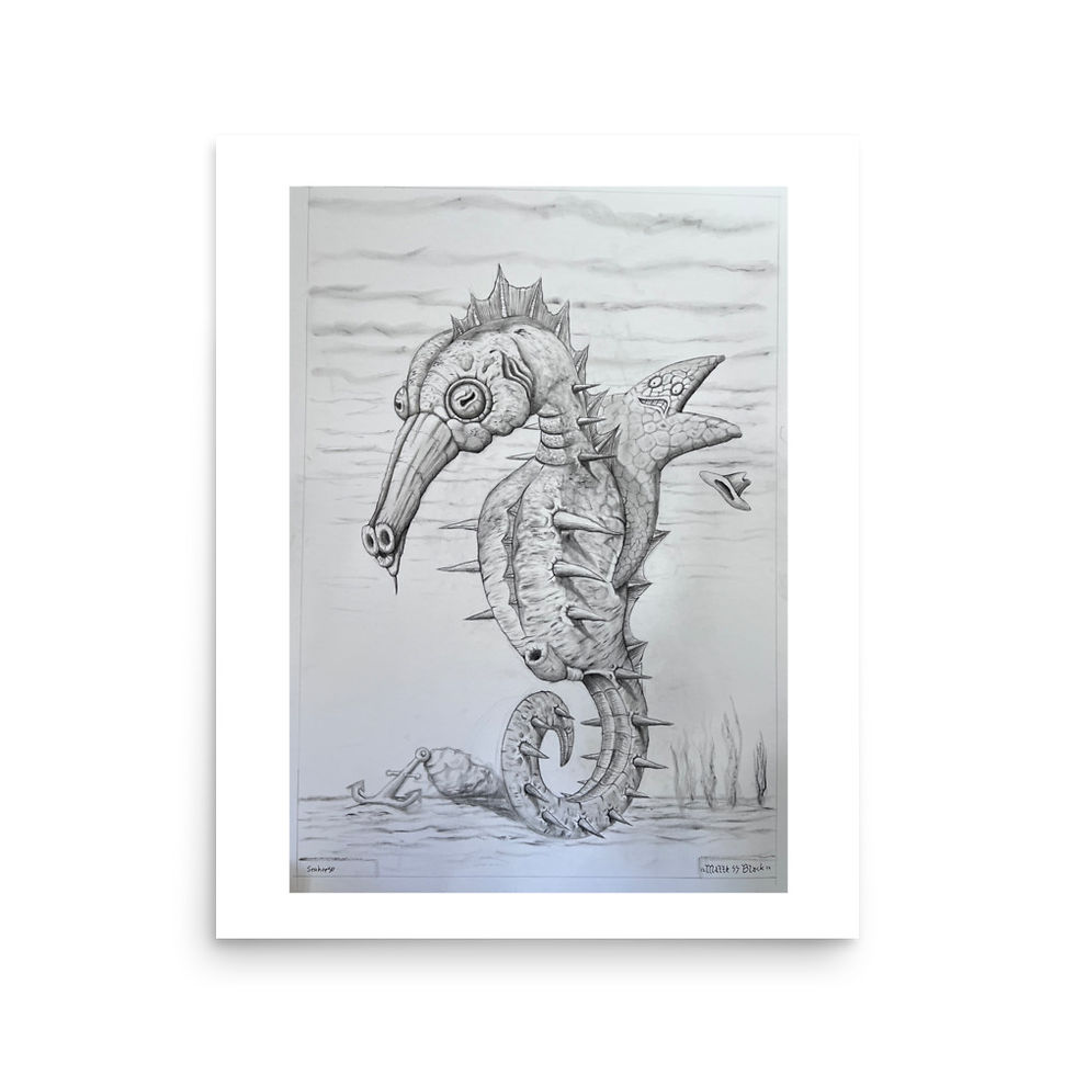 Thumbnail: Seahorse Poster copy
