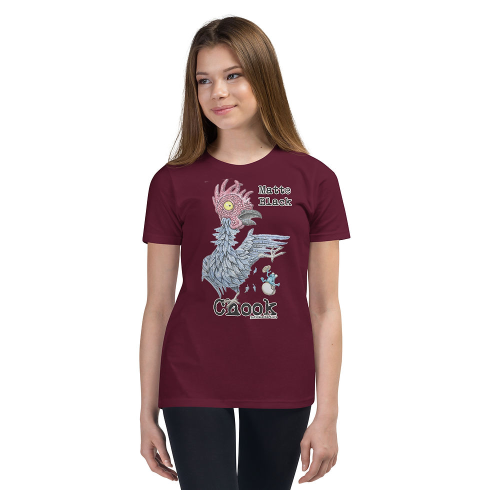 Thumbnail: Chook colour Youth Short Sleeve T-Shirt