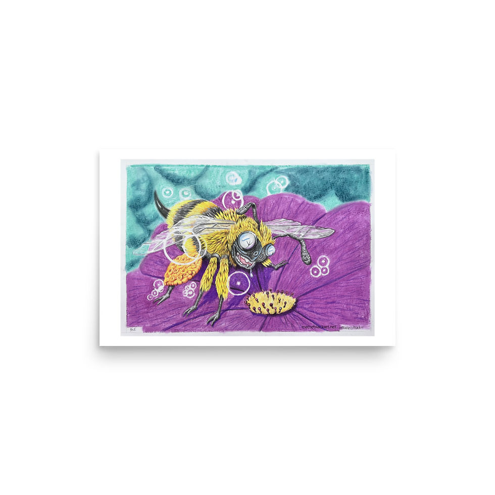 Thumbnail: Bee Colour Poster