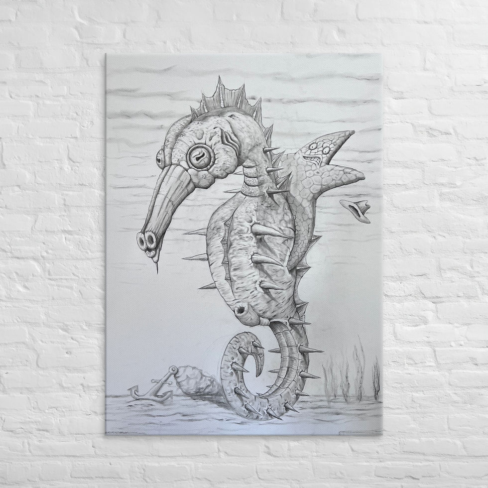 Thumbnail: Seahorse Canvas copy