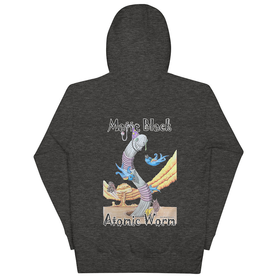 Thumbnail: Atomic worm Colour Unisex Hoodie