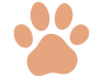 猫の肉球　イラスト