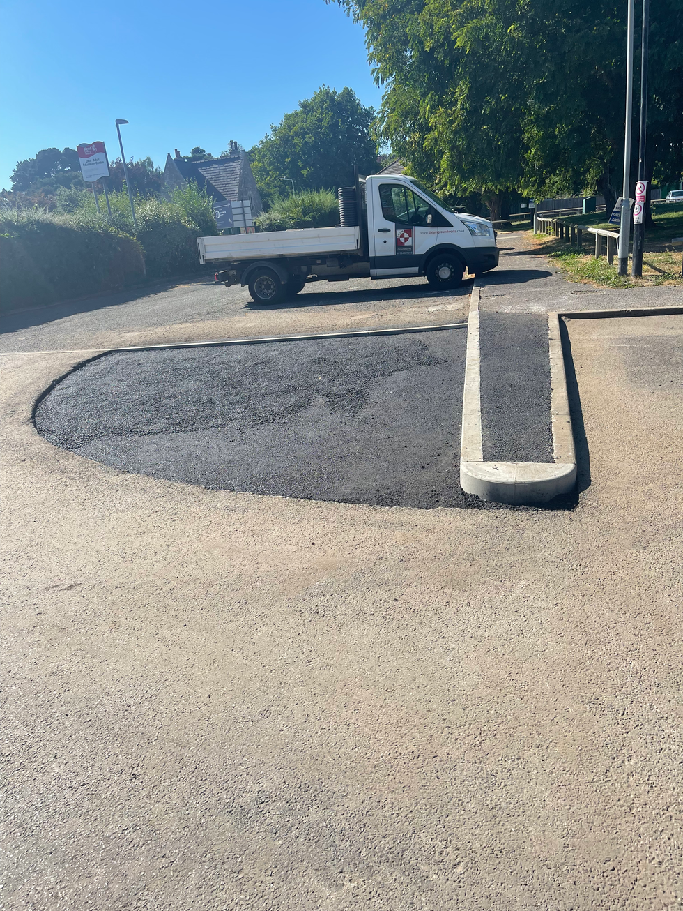 Island Installation (No Wearing Course)