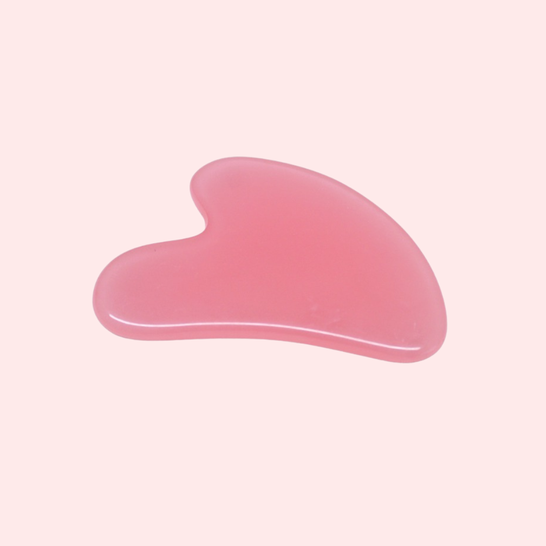 Guasha facial de resina sintética