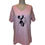 Thumbnail: Squirrels V-neck short sleeve relaxed fit