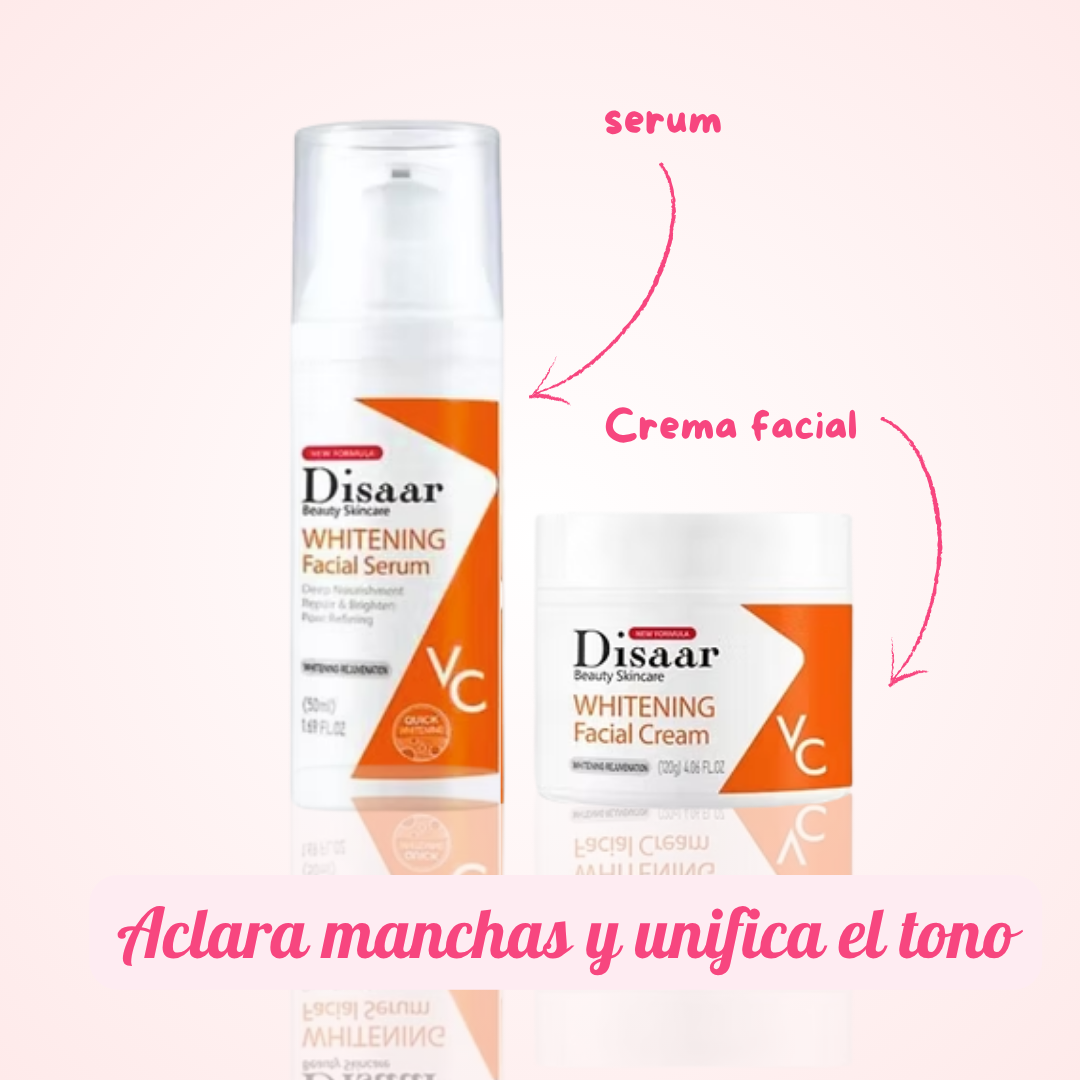 Serum y crema blanqueadora - Disaar