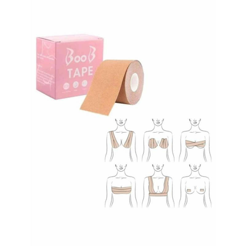 Miniatura: Boob tape, cinta adhesiva