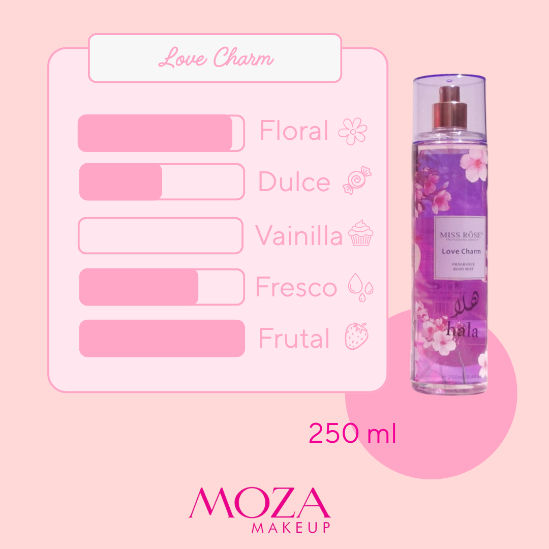 Love charm body splash - Miss Rose