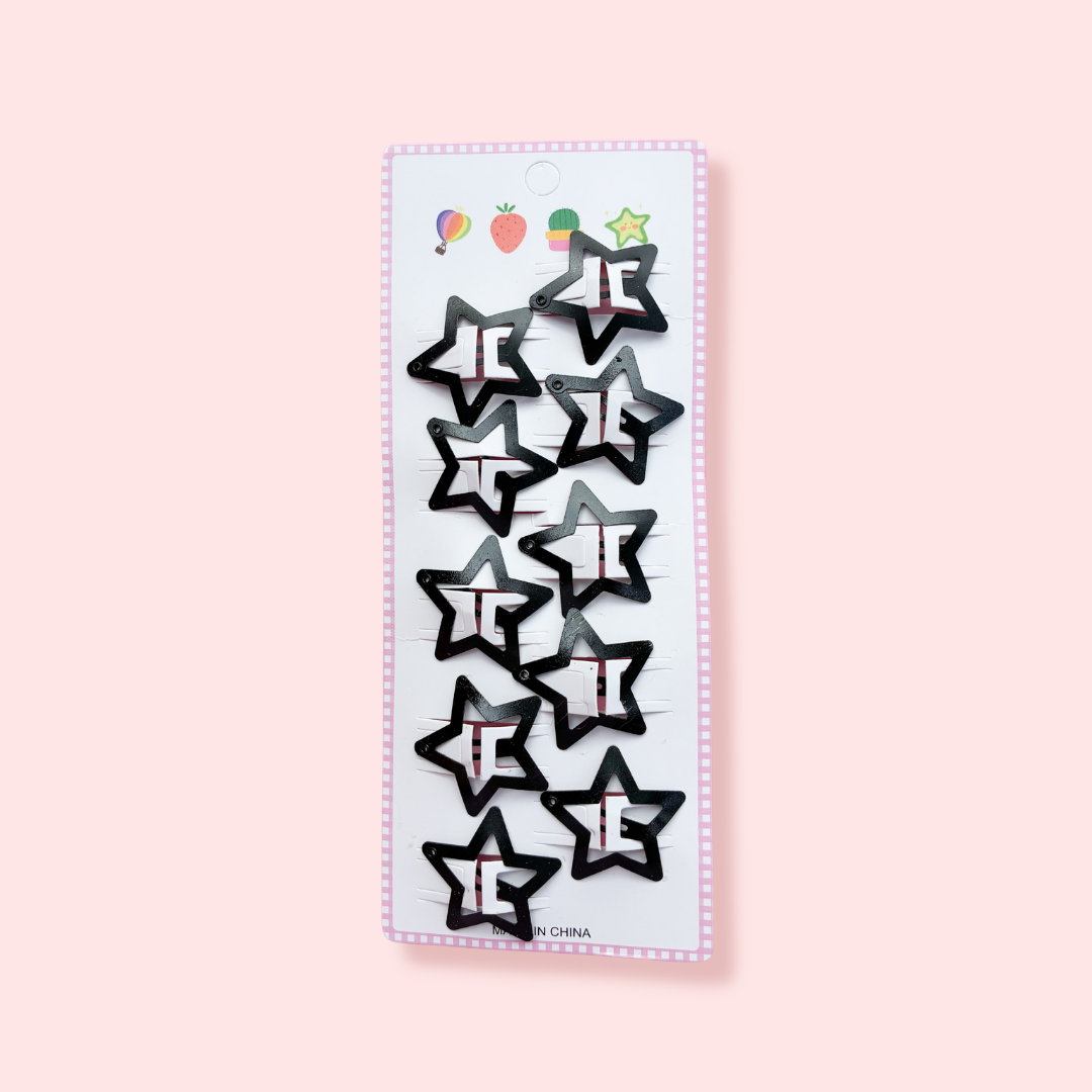 Hebilla metálica en forma de estrella