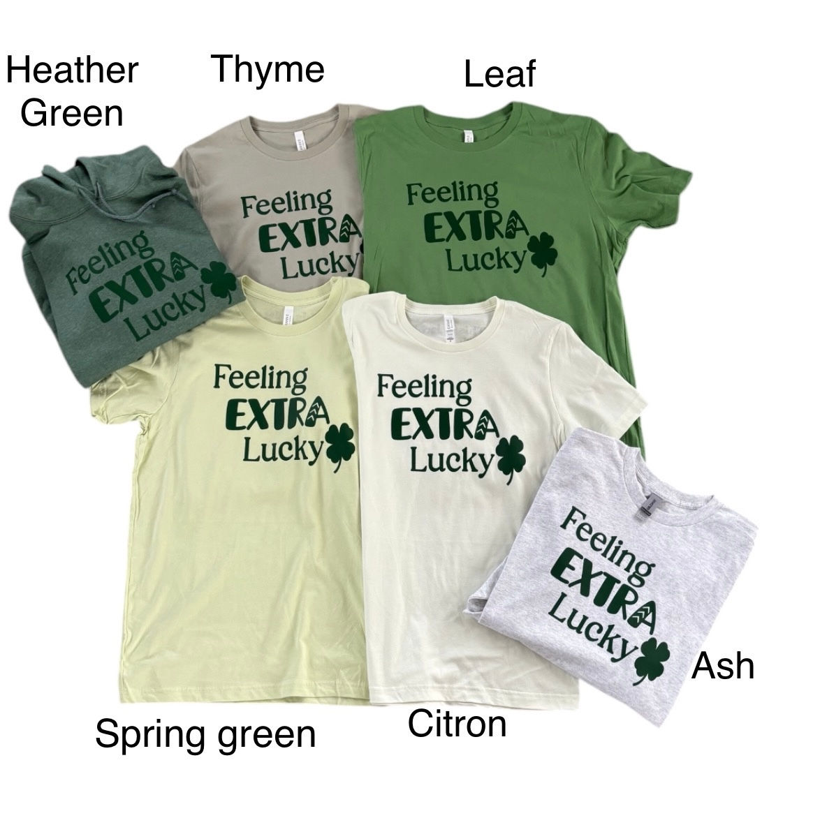 Pre-order Tshirt Feeling Lucky