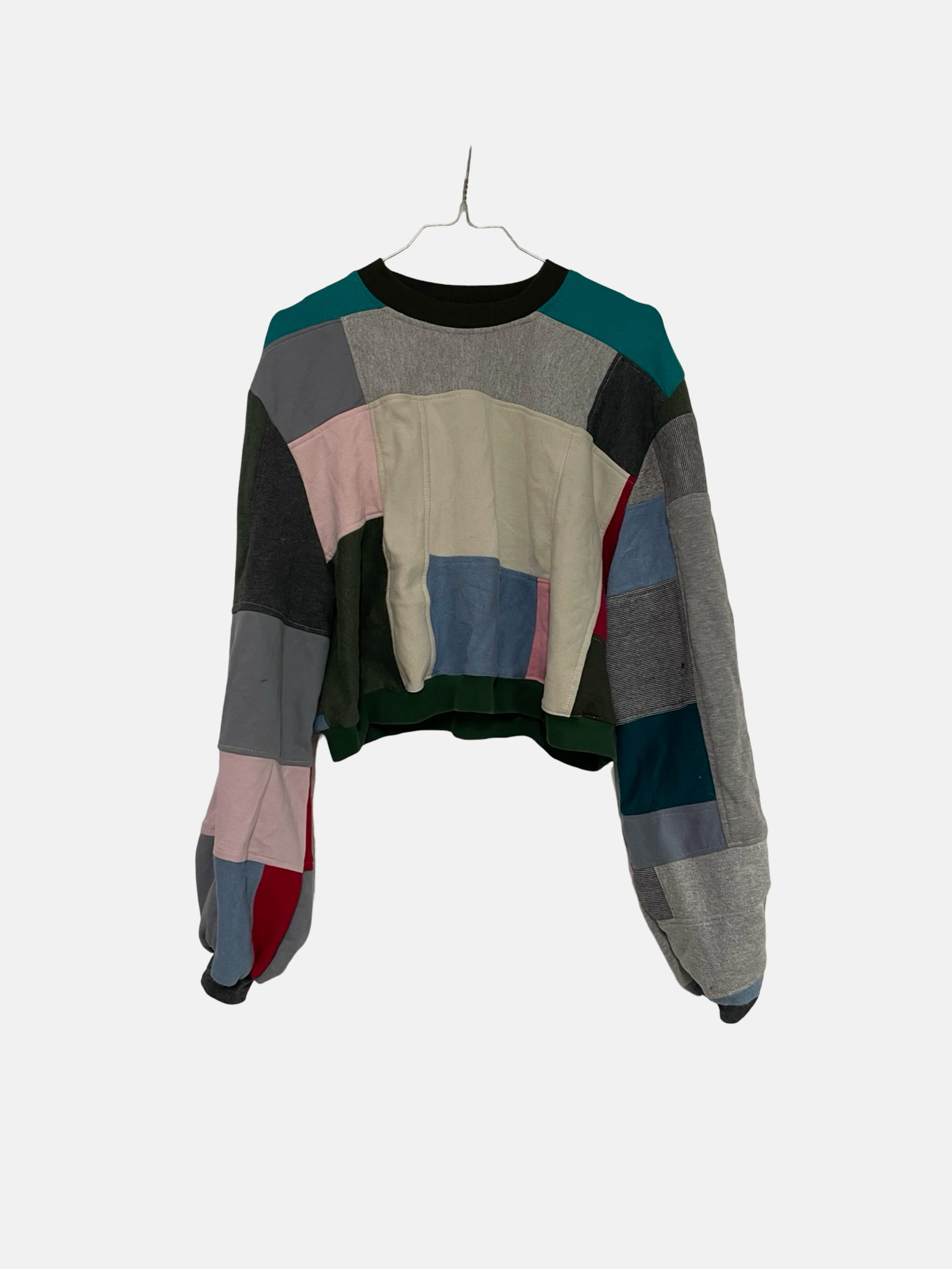 Upcycled Sweatshirt Mixed Short